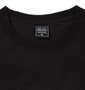 SHELTY 星条旗BOXロゴ刺繍半袖Tシャツ ブラック:
