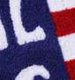 SHELTY 星条旗サガラ刺繍半袖Tシャツ ネイビー: サガラ刺繍