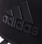 adidas 3ストライプメッシュキャップ ブラック: