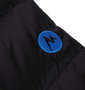 Marmot クイックスダウンジャケット ブラック: 左袖刺繍拡大