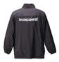 LE COQ SPORTIF ウインドジャケット ブラック: バックスタイル