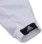 adidas golf フルジップウインドウィズライニングジャケット ホワイト: 袖口