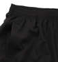 adidas ビッグロゴハーフパンツ ブラック: サイドポケット
