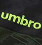 UMBRO グラフィックラインドフーデッドジャケット グリーン: 刺繍
