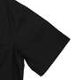 Mc.S.P 半袖オープンカラーシャツ ブラック: 袖口