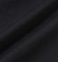Mc.S.P 長袖オープンカラーシャツ ブラック: 生地拡大