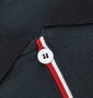 DESCENTE ダブルカノコポロシャツ(半袖) ブラック: フロントボタン