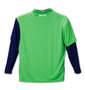 SRIXON 半袖ポロシャツ+ハイネックTシャツ グリーン: バックスタイル