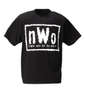 W.W.E nWoロゴ半袖Tシャツ ブラック:
