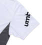 UMBRO ドライハーフジップ半袖シャツ ホワイト: 袖口