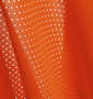 DESCENTE ブリーズプラス半袖Tシャツ オレンジ: 透け感