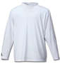 adidas golf ジオメトリックレイヤードシャツ ブラック×ホワイト: ハイネックシャツ