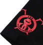 新日本プロレス ロス・インゴベルナブレス・デ・ハポン半袖Tシャツ ブラック×レッド: 右袖プリント