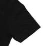 Roen grande 斜め膨れジャガード半袖Tシャツ ブラック: 袖口