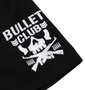 新日本プロレス BULLET CLUB「BC RULES」半袖Tシャツ ブラック: 左袖口