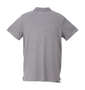 PUMA エッセンシャル半袖ポロシャツ ミディアムグレーヘザー: バックスタイル