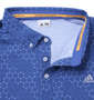 adidas golf ジオメトリックプリント半袖B.Dシャツ トレースロイヤル: