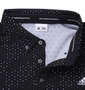 adidas golf ジオメトリックプリント半袖B.Dシャツ ブラック: