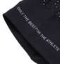 adidas golf ジオメトリックプリント半袖B.Dシャツ ブラック: 右袖