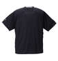 DESCENTE エアスルーメッシュ半袖Tシャツ ブラック: バックスタイル