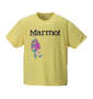Marmot マーヴィンマーモット半袖Tシャツ ライトイエロー: