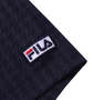 FILA GOLF チドリエンボスショートカラー半袖シャツ ネイビー: 袖口