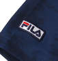 FILA GOLF カモ柄半袖シャツ+インナーセット ネイビー×レッド: シャツ右袖口
