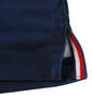 FILA GOLF カモ柄半袖シャツ+インナーセット ネイビー×レッド: シャツ裾サイドスリッット