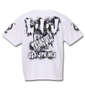 新日本プロレス BUSHI×L・I・J「MIST」半袖Tシャツ ブラック×ホワイト: バックスタイル