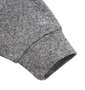PeKo&PoKo ニットフリースサガラ刺繍プルパーカー モクグレー: 袖口