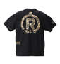 RealBvoice RBV BIG CAMO半袖Tシャツ ブラック: バックスタイル