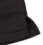 LOTTO DRYメッシュハーフジップ半袖シャツ ブラック: 裾サイドスリット