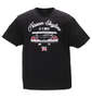 企業コラボTシャツ 日産GT-R半袖Tシャツ ブラック: