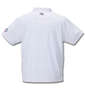 FILA GOLF ドット柄半袖ポロシャツ ホワイト: バックスタイル