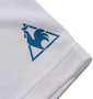 LE COQ SPORTIF ドライジャカードニット半袖Tシャツ ホワイト: 左袖口