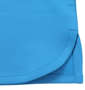 adidas 3ストライプ半袖ポロシャツ ブルー: 裾サイドスリット