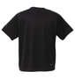 adidas ビッグロゴ半袖Tシャツ ブラック: バックスタイル