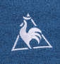 LE COQ SPORTIF スウェットプルパーカー スウェーディッシュブルー: ロゴ刺繍