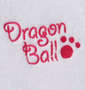 DRAGON BALL ボアフリース カリン様なりきりプルパーカー ホワイト: 左胸刺繍