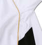 LOTTO DRYメッシュ半袖Tシャツ ホワイト: 袖・脇下メッシュ