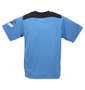 LOTTO DRY裏メッシュ杢半袖Tシャツ ブルー: バックスタイル