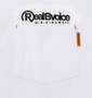 RealBvoice ポリネシアンタトゥーロゴ胸ポケット半袖Tシャツ ホワイト: 胸ポケット