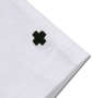 RealBvoice ポリネシアンタトゥーロゴ胸ポケット半袖Tシャツ ホワイト: 袖口刺繍