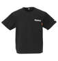 RealBvoice ポリネシアンタトゥーロゴ胸ポケット半袖Tシャツ ブラック: