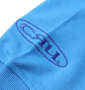 CRU ロゴプルパーカー サックス: 右袖刺繍