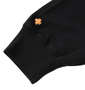 RealBvoice ダンボールスタンドフルジップジャケット ブラック: 右袖口刺繍