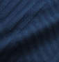 launching pad ダイヤ柄ジャガード釦レスカーディガン+半袖Tシャツ ダークブルー×ホワイト: 生地拡大