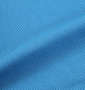 黒柴印和んこ堂 吸汗速乾ハニカムメッシュ半袖Tシャツ+ハーフパンツ ターコイズ×ブラック: トップス生地拡大