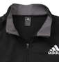 adidas ウォームアップジャケット ブラック: