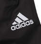 adidas ウインドパンツ ブラック: 左足ロゴ刺繍